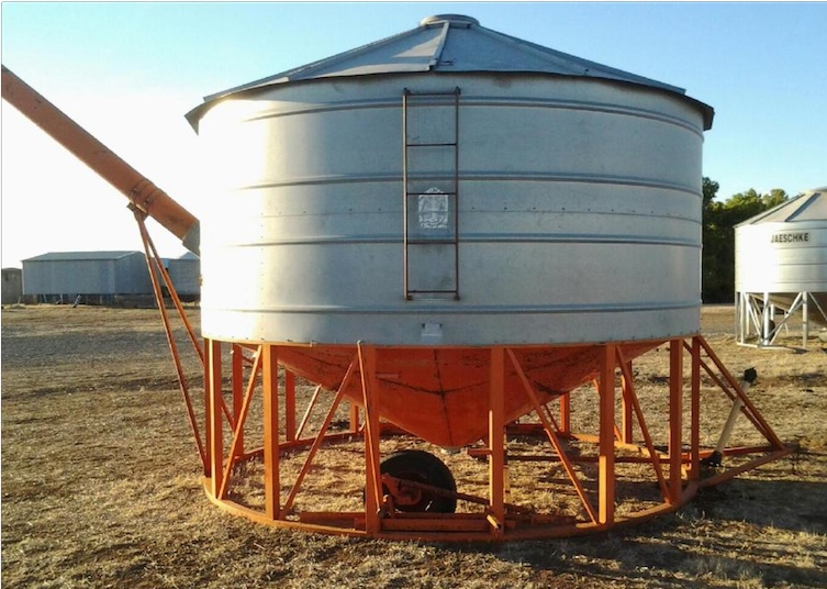 Sherwell 25T Field Bin Machinery & Equipment Grain Handling